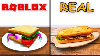 I Made Roblox Food In Real Life