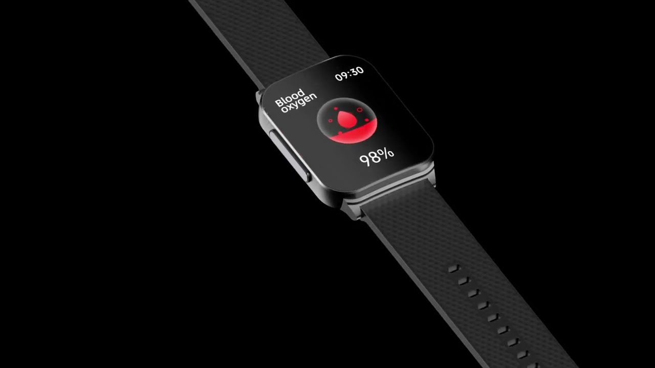 Ceas smartwatch pentru masurarea glicemiei fara intepare, Alhena®, Monitorizare ritm cardiac,