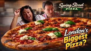Spring Street Pizza Review – Massive 18 inch pizzas honest review