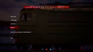 Trans-Siberian Railway Simulator: Prologue - menu music