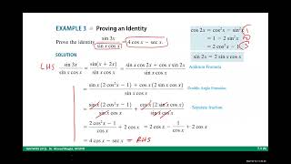MATH002, 7.3 Double-Angle and Half-Angle Formulas