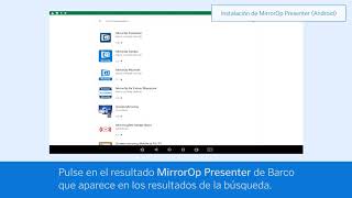 12 Cómo instalar MirrorOp Presenter Android screenshot 3