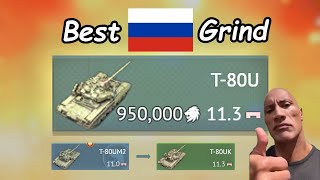 Grind Russian Tech Tree💀,But Using Only T-80s