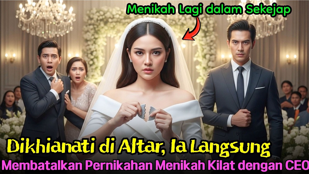 Dikhianati di Hari Pernikahan, Ia Batal Menikah—Nikah Kilat dengan CEO, Para Peremeh Menyesal