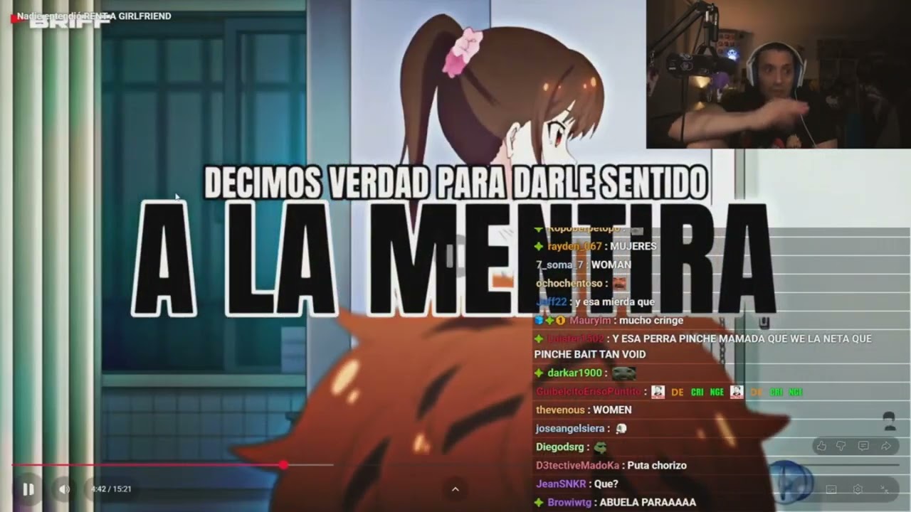 GUIBEL REACCIONA A RENT A GIRLFRIEND ES EL MEJOR MANGA DE LA HISTORIA