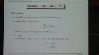 Markus Grassl(Center for Quantum Tech.) / Quantum Codes from Classical Codes: An overview Net Worth