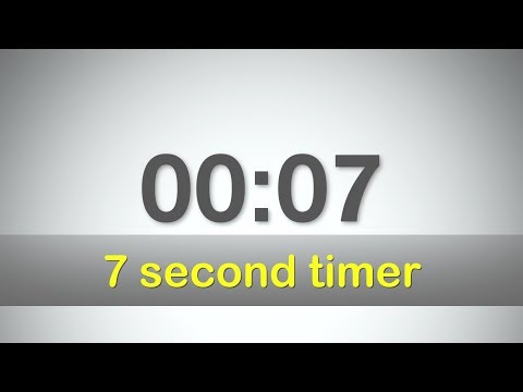 7 second timer