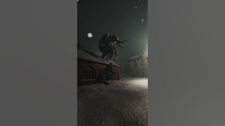 Krampus Rooftop #christmas #krampus  #shorts