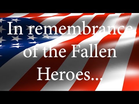 God Bless America - Memorial Day Weekend 2018!