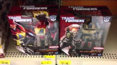 Transformers Generations Fall Of Cybertron Voyager Class Grimlock & Autobot Blaster