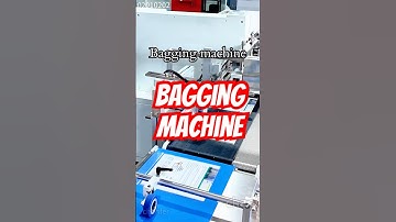 Bagging machine #baggingmachine #packagingmachine  #cardfeeder  #cardfeedermachine