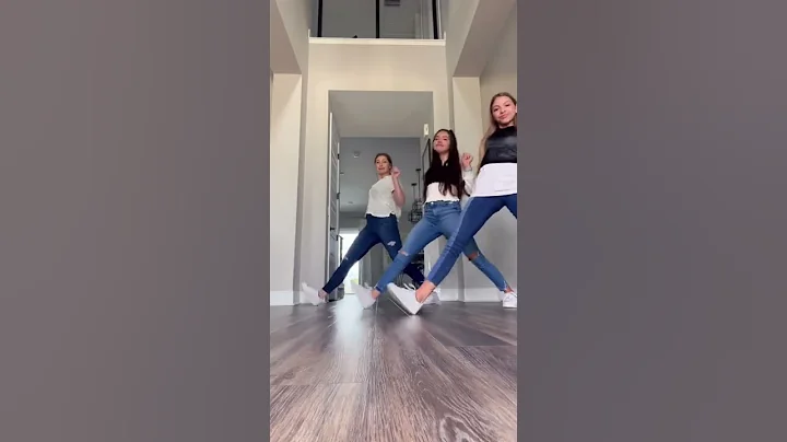 We did the SPLITS!! 👀😝😂 | Triple Charm #shorts