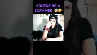 talking over a scammer and confusing him 🤣 #irlrosie