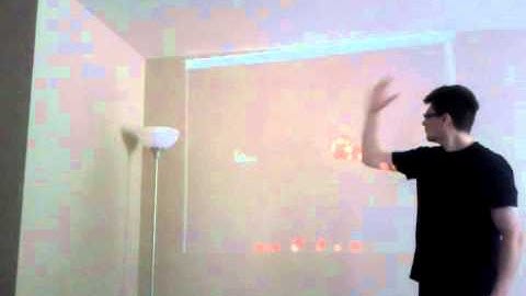 Kinect projection interaction