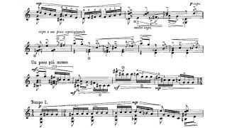 Mario Castelnuovo-Tedesco: Ni así la distingue, for Guitar (Score video) Mario Castelnuovo-Tedesco: Ni así la distingue, for Guitar (Score video)