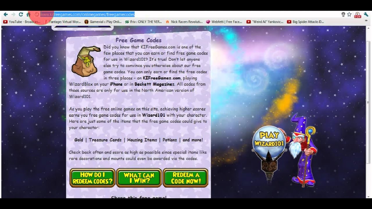 how to get free wizard101 codes(100 work) YouTube