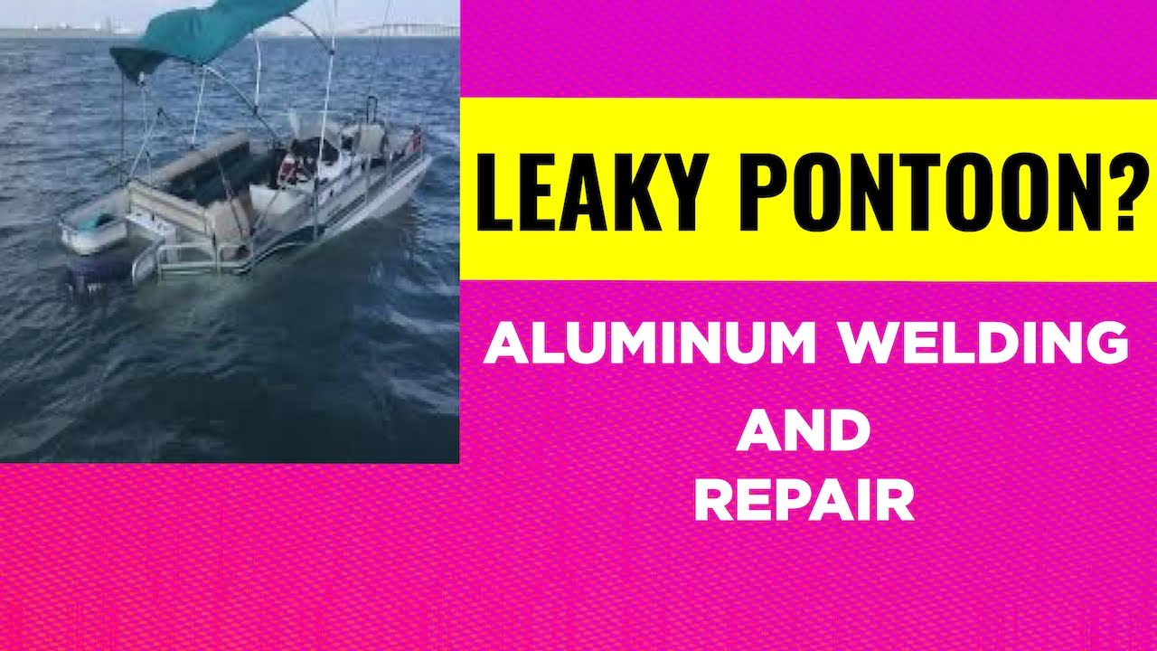 Diagnosing and Repairing a Leaking Pontoon Boat 4K - YouTube