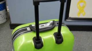 SUITS CASE LIGHT "R" W40×D23×H40cm　キャリーバッグ文字入り紹介