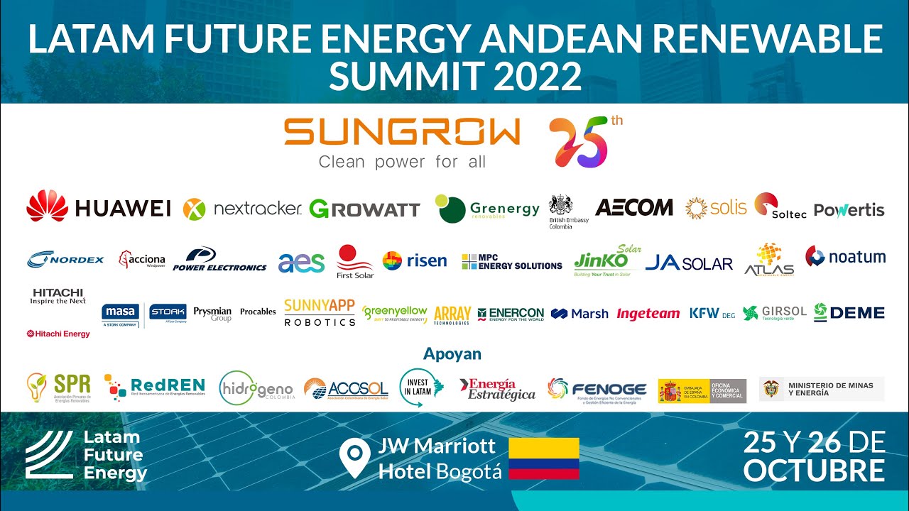 Resumen Latam Future Energy Andean Reneable Summit 2022 - YouTube