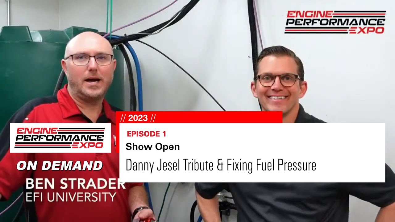 Danny Jesel Tribute, Troubleshooting Fuel Pressure Drop (2023 Episode
