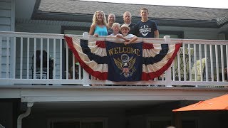 Play video: Command Sergeant Major Harry Haines Surprised Upon Returning Home From Overseas Training