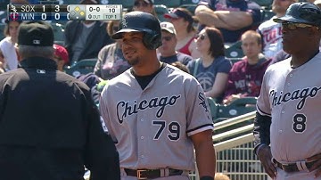 CWS@MIN: Abreu drives in the first run of the game