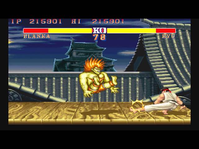 Street Fighter II ( Champion Edition ) - Arma Blanka💪😬👊 . 