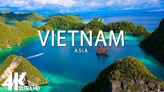 FLYING OVER VIETNAM ( 4K UHD ) - Relaxing Music Along With Beautiful Nature Videos - 4K Video Ultra