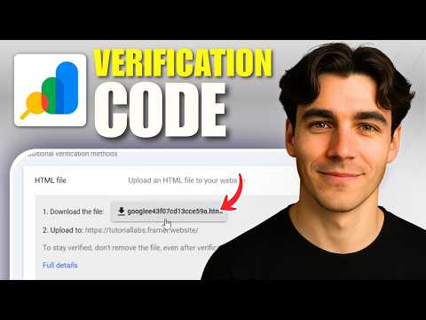 How To Find Google Search Console Verification HTML Code Or ID (Tutorial 2026)