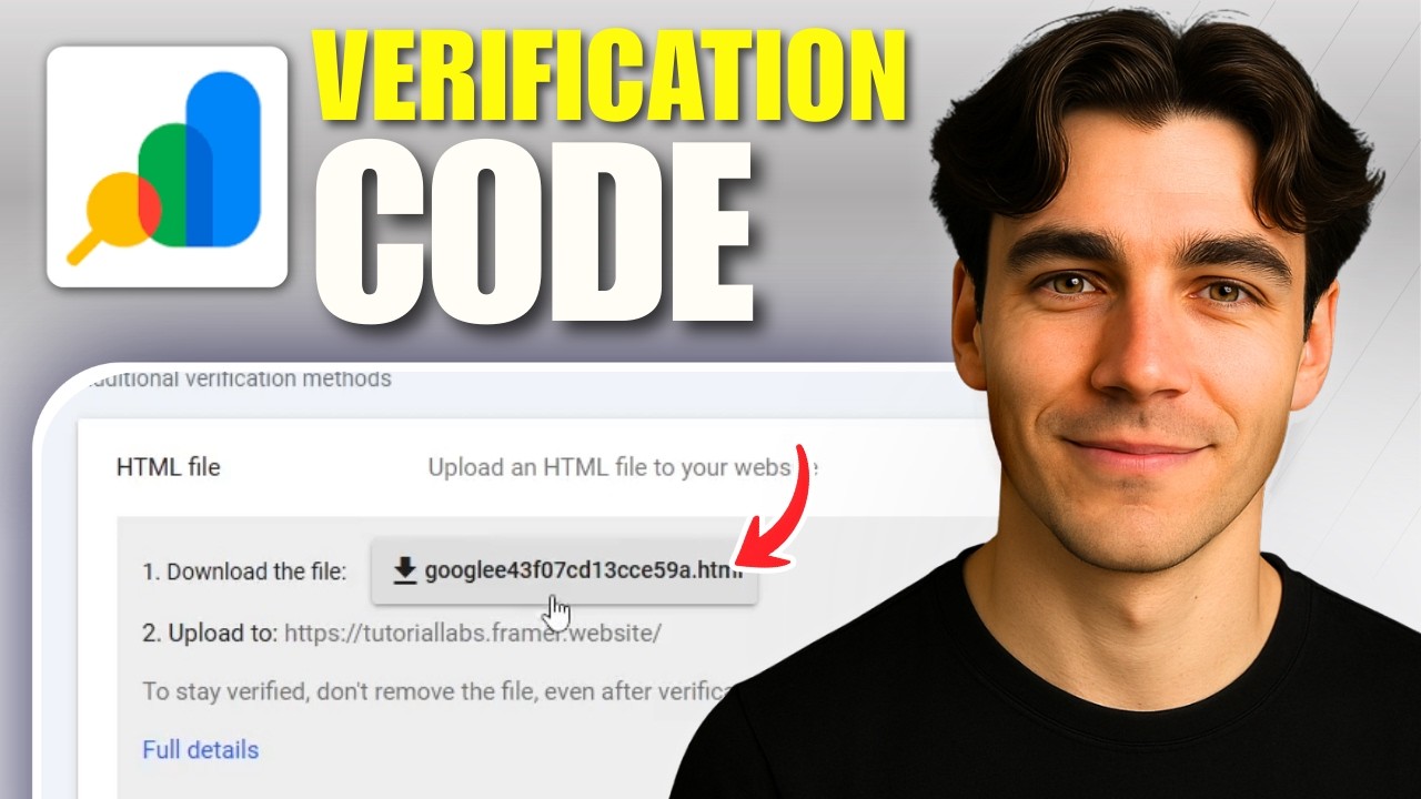 How To Find Google Search Console Verification HTML Code Or ID ...