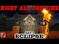 A NEW, COLD, DARK WORLD! - Day 1 | 7 Days to Die: Eclipse (Night All The Time) [Alpha 19 2020]