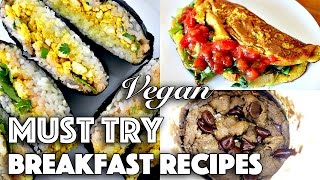 VEGAN BREAKFAST + BRUNCH IDEAS (Weekend Recipes)