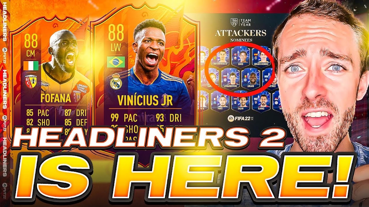 HEADLINERS 2 IS HERE! TOTY NOMINEES ANNOUNCED TODAY! FIFA 22 Ultimate Team
