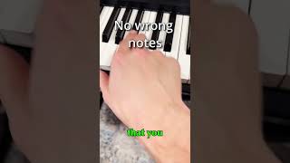 No wrong notes #piano #skit #funny
