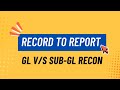 Record to Report Audit Series - GL, Sub-GL and Reconciliation