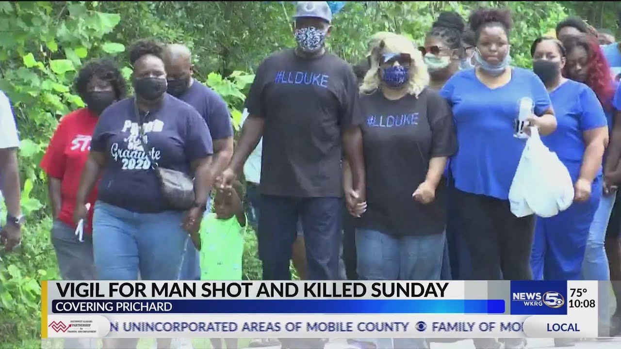 VIgil for man shot and killed Sunday - YouTube