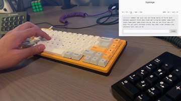 Percent Studio Canoe Typing / Sound Test - Holy Pandas and PBT Heavy Industry