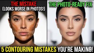 5 Contouring Mistakes That Look Worse in Photos (& How to Fix Them!)