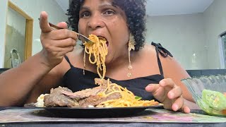 Almoçando Essa Delicia E Mostrando Minha Conquista Eu Comprei Minha Geladeira Nova E Meu Armario