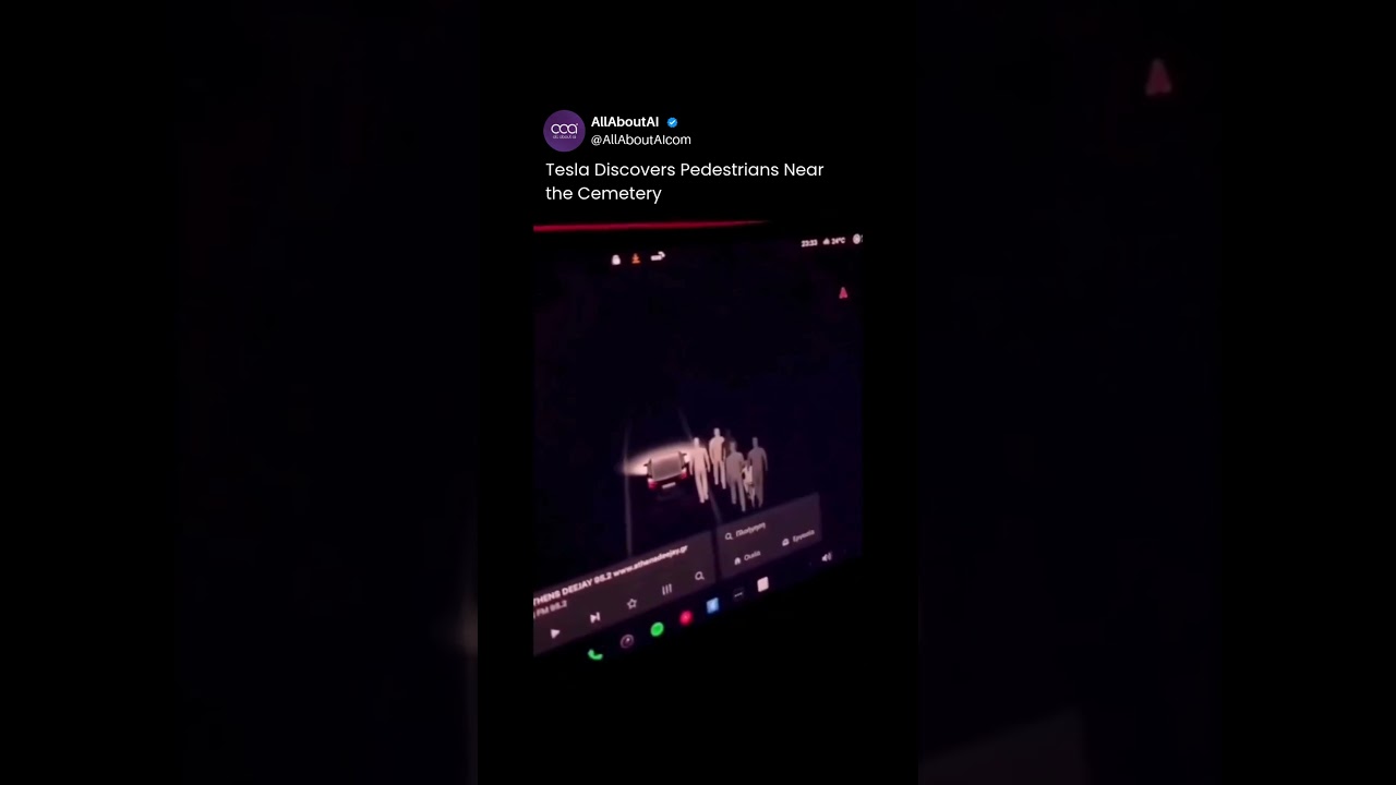 Tesla Autopilot Sees “Pedestrians” in a Cemetery 👻 (But No One’s There)