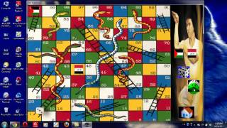 یاری مار و په‌یژه(game Snake and Ladder)(make game in visual basic)