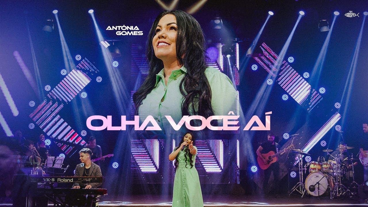 Antônia Gomes - Olha Você Aí | DVD É Gospel Music