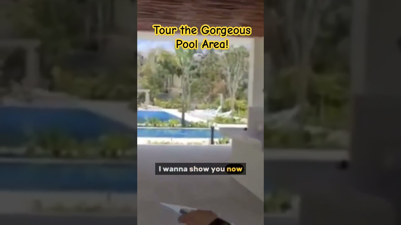 Tour the Gorgeous Pool Area! 