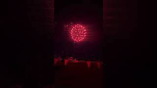 Schererville Indiana 2025 Fireworks’s show full up close