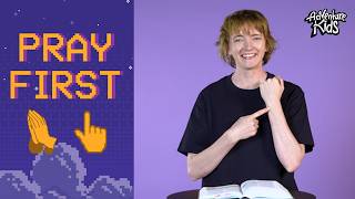 Where and When Can I Pray? Pray First Bible Series For Kids