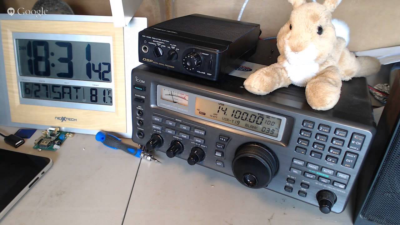 Special amateur radio field day hangout 2015