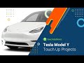 How to Touch Up a Tesla Model Y Shasta White Pear Tricoat