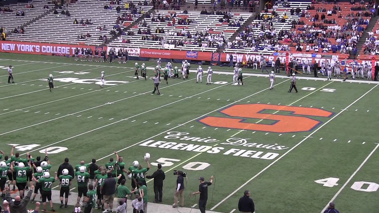 Final play, Postgame Reaction for Herkimer Football in Section III Class D title game