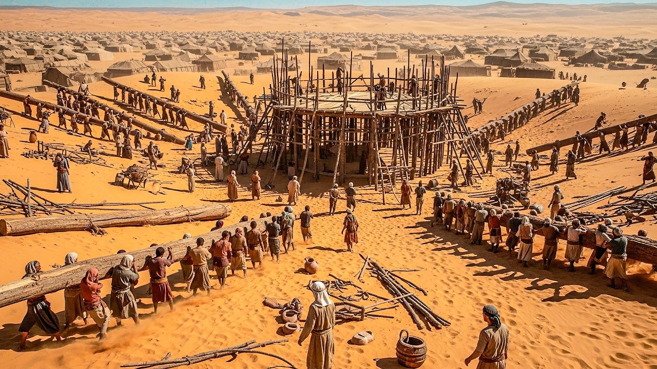 Cómo Fue CONSTRUIDO el Tabernáculo de Moisés | El Día a Día de los Artesanos SAGRADOS del Desiert