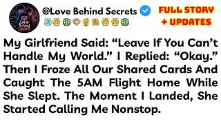 My Girlfriend Said: “Leave If You Can’t Handle My World.” I Replied: “Okay.” Then I Froze All Our...